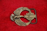 Nowa klamra do paska - Harley Davidson Eagle - odlew z mosiądzu