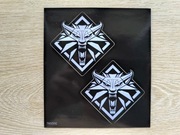 Wiedźmin 3 Dziki Gon - Kolekcjonerskie Naklejki z Pierwszego Wydania Gry