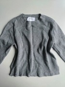 ZARA SZARY SWETEREK MIĘKKI R.128