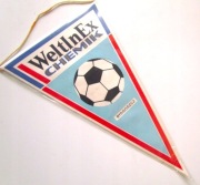 Proporczyk Weltinex Chemik Bydgoszcz Logo Barwy