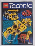 LEGO Technic 8891 książka z pomysłami