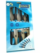 HAZET 810/6 zestaw wkrętaków śrubokręty płaski krzyżakowy 6 el.