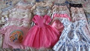 Paczka zestaw ciuszki ubranka dziewczynka 116 wiosna / lato