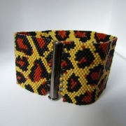 Bransoletka Szeroka-Panterka.