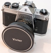VIVITAR Wide  20 mm Auto Angle  f/3.8 + PENTAX SP 1000  