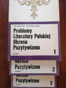 Problemy literatury polskiej okresu pozytywizmu 1-3 PAN