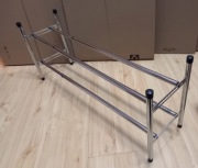 Regał na buty Stojak na obuwie Półka metalowa regulowana dł. 65-118 cm 