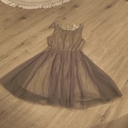 Sukienka tiulowa warstwowa mieniąca 38