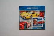 Gwinea Mi bl.2319** Enzo Ferrari, auta /ms/