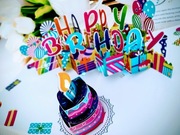 Kartka Urodzinowa 3D z Muzyką, Efektem Dmuchania i Brawami