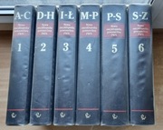 Nowa encyklopedia powszechna PWN - komplet 6 tomów, stan bardzo dobry
