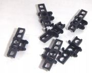 Lego 3873 gąsienica gąsienice czarna 6 sztuk