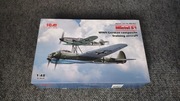 Mistel S1 - zestaw 2 modeli samolotów Ju-88 i Me 109 w skali 1/48
