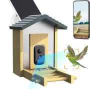 Inteligentny Karmnik dla Ptaków Kamera AI WiFi SOLAR