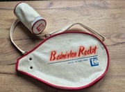 Pokrowiec vintage Badminton Racket retro lotka torba PRL lata 80