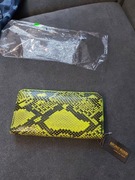 Portfel żółto- zielony