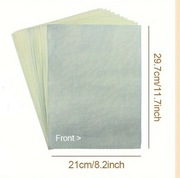 Cyjanotypia,A4-Papier światłoczuły, ręcznie robiony