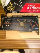 Sapphire Radeon RX 6700 XT PULSE 12GB GDDR6 +Zasilacz 700W