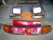 Światła zewnętrzne samochodu Mazda 323f z 1995r