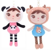 Breloczki dwie laleczki Metoo