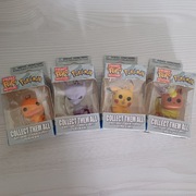 4x brelok Pokemon Pocket Keychain
