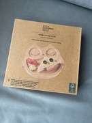 talerz bambusowy dla dziecka z przyssawką sowa 6m+ eco NOWY Livrano 