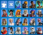 Konto Fortnite skiny + 1100 v-dolcy  !! Przed kupnem przeczytaj opis !!