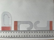 Zawieszki samoprzylepne haczyki 250 szt.