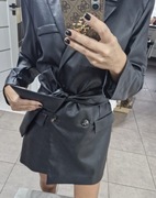 MARYNARKA SUKIENKA EKO SKÓRA  M jak nowa