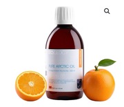 Eqology Pure Arctic Oil o 300 ml Olej Omega-3 pomarańczowy  EPA+DHA=1420 mg