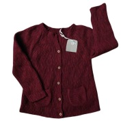 Sweterek rozpinany do sukienki dla dziewczynki – r. 80/86 (12–18 m) – TU