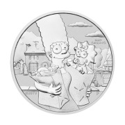 SREBRNA MONETA THE SIMPSONS: MARGIE & MAGGIE, 1 OZ 2021 r