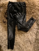 Getry czarne , legginsy