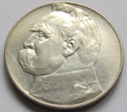 10 zł złotych Piłsudski 1934 r. (3) Ag orzeł urzędowy oryginał