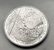 Niemcy 5 Marek 1984 r 150-lecie Niemieckiego Związku Celnego 