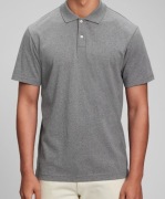 T-shirt polo Gap szary rozmiar M