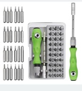 Wkrętak z końcówkami 32 elementy