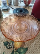 Rozaliowa patera  na owoce 