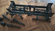 Antyczna waga 10 kg – W. Kwieciński Łódź + odważniki