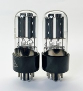 2 x 6H8C (6N8S / 6SN7) z 1983r, Reflector, NOS, pomierzone.Tall glass.<1>
