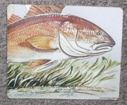 Podkładka pod myszkę ryba Kulbak czerwony