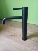 Bateria umywalkowa Rea Lugano czarna wysoka