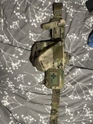 Pas taktyczny multicam