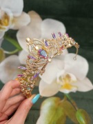 Korona diadem tiara opaska królowa księżniczka bal urodziny ślub komunia 