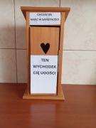 Wychodek pojemnik na butelkę alkoholu 