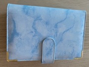 Segregator A5 6 pierścieni ekoskóra z kieszeniami