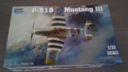 Trumpeter skala 1/32 - P-51B Mustang