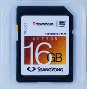 Aktualizacja map SsangYong Actyon EU TomTom 11.60