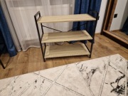 Regał wolnostojący 60cm Sonoma czarny