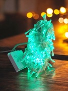 Lampki choinkowe led 10m zielone